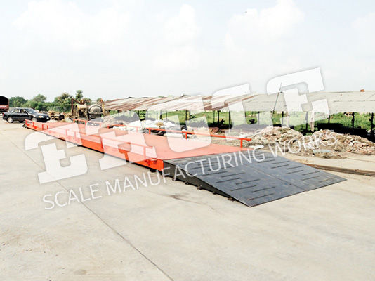 Foundation Less Modular Truck Scale